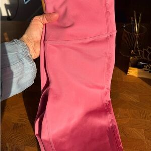 IVL high rise collective Scalloped Pink Leggings -size 4